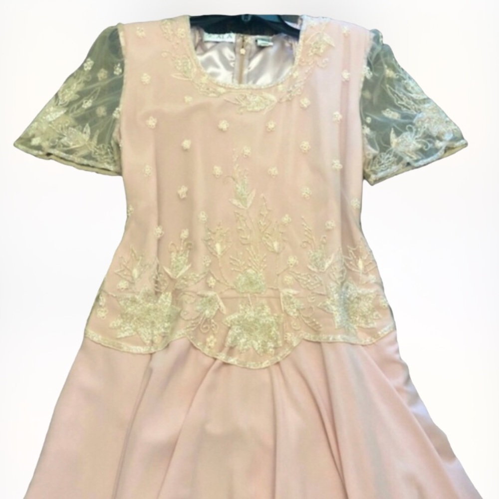 SCALA Beautiful Pale Pink Mother of the Bride Dress Sz XL